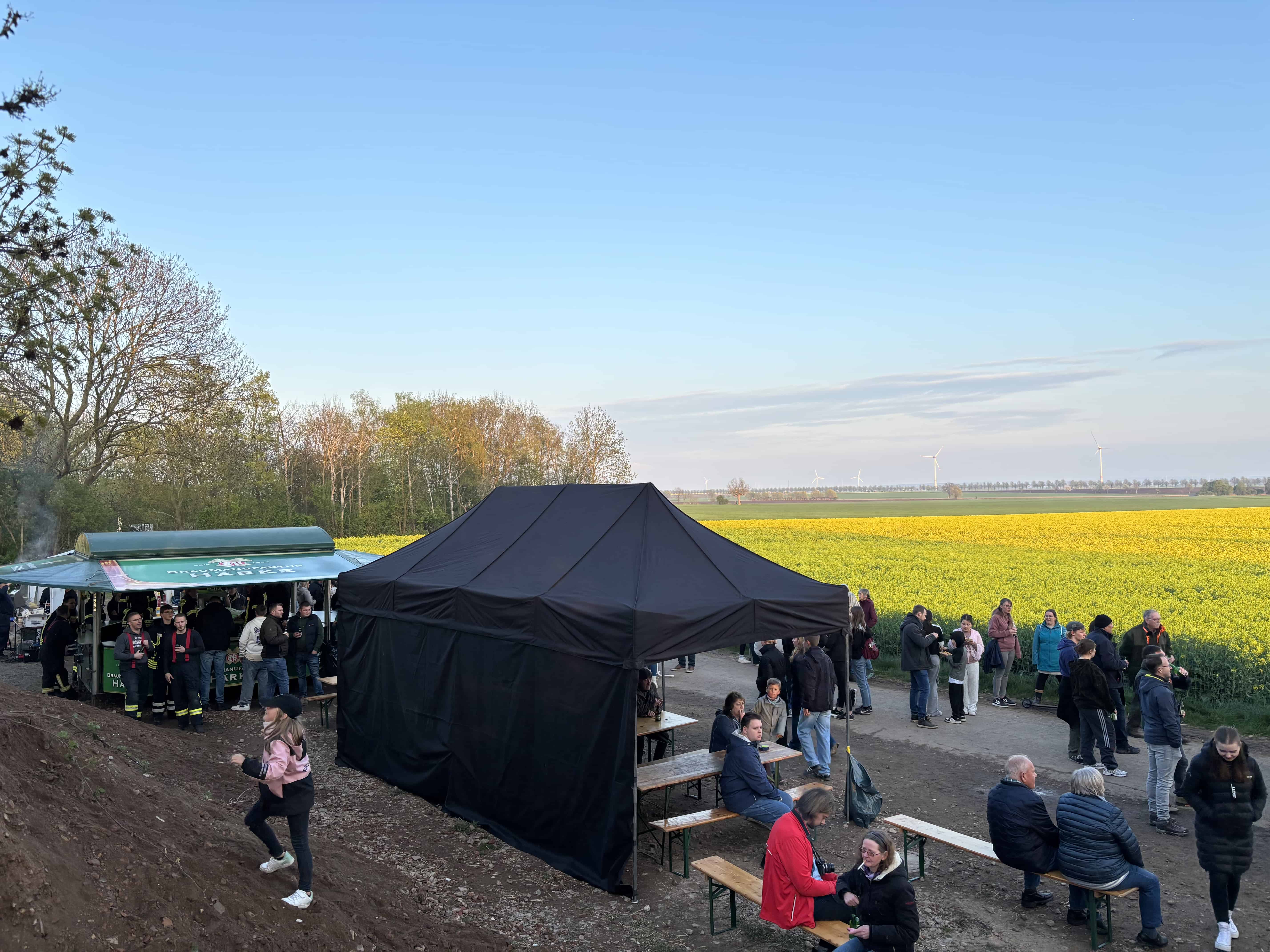 Osterfeuer 2025 Hollwege 4